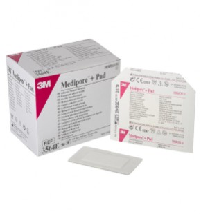 2 3564Е Повязка адгезивная  для покрытия ран Medipore+PAD(Медипор+ПАД),  гипоаллергенная размером: 6х10см